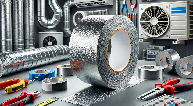 Duct tape AC - Terkenal sebagai perekat serbaguna yang dapat digunakan dalam berbagai keperluan rumah tangga, termasuk untuk sistem pendingin udara (AC).